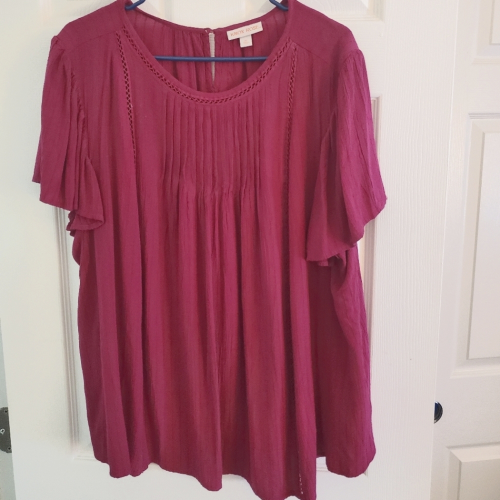 Knox Rose Womens Blouse
